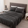 Solid Fleece Sheet Set - Isla Jade - 2 of 4