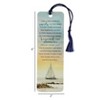 Dicksons Bereavement Poem Ship with Sails Blue 6 inch Paper Tussled Bookmark Pack of 12 - 3 of 4