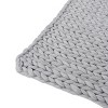 Sapphtopaz 50"x60" Knitted Braid Blanket with Double Sided,Cozy Four Seasons Throw Blanket with Soft Fabric for Bed,Plush Fluffy Bedding for Room - 2 of 4