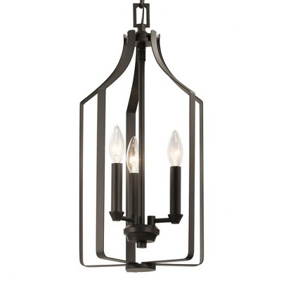 Olde Bronze 21" Traditional 3-Light Pendant