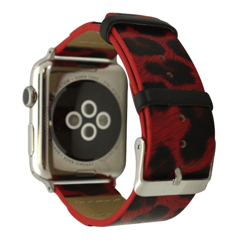 Olivia Pratt Stitched Cheetah Apple Watch Band, 4 of 6