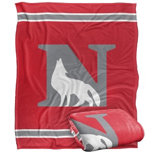 Newberry College Primary Logo Silky Touch Blanket White 50x60 - 1 of 4