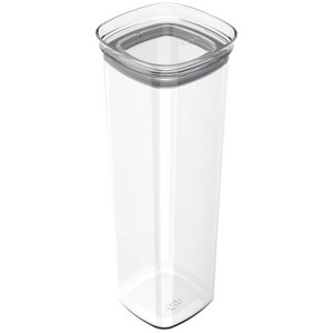 OU Airtight Food Storage Container, BPA Free Clear Plastic Food Storage Container with Leak Proof Lid, Stackable Kitchen Pantry Organizer - 1 of 4