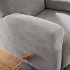 Hillsdale Furniture Queen Lusso Upholstered Faux Leather Headboard Gray: Transitional Style, Polyester, Foam-Filled - 2 of 4