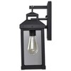 Nuvo Lighting Corning 1 - Light Lantern in  Matte Black - 3 of 4