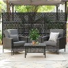 Lirago 72 in Outdoor Privacy Fence Galvanized Metal Screen Panels - 4 of 4