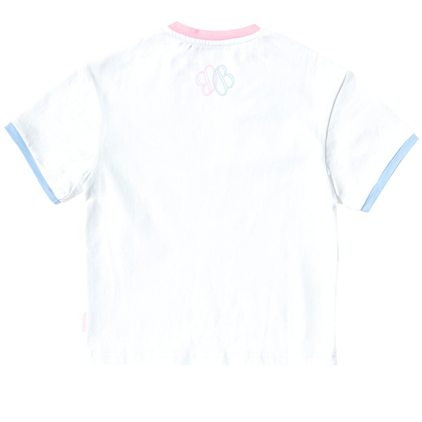Футболка Bits & Bows Love Tennis Crewneck T-Shirt, White 5/6 для девочек, цвет: Белый — фото 3