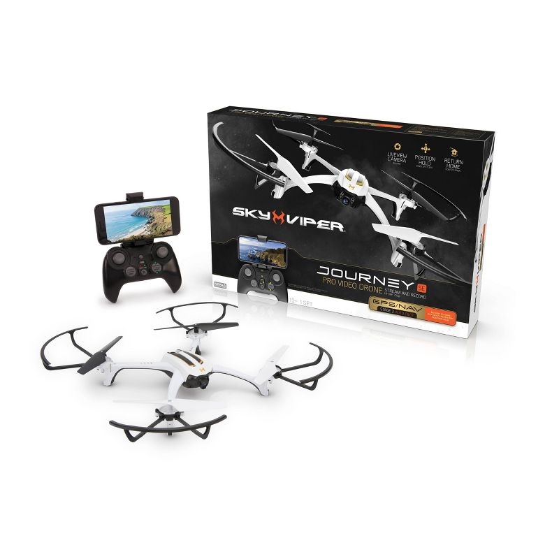 Sky Viper Journey Pro Video GPS Drone V2700, 4 of 11