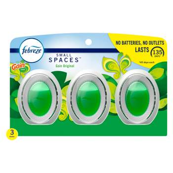 Febreze Small Spaces Air Freshener - Gain Original - 3pk