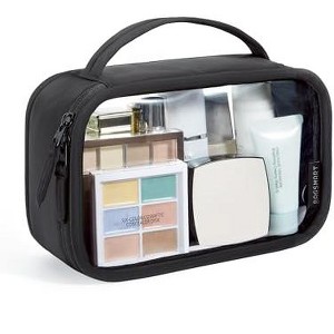 Generic TSA-Approved Toiletry Bag, Large Opening Clear Makeup Bag - 1 of 4