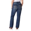 Angels Forever Young Women's Curvy Bootcut Mid-Rise Jeans Available in Standard and Plus Sizes - 2 of 3