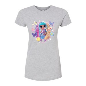 Women's - LOL Surprise! - Candylicious, Butterflies, & Hearts Fitted Graphic T-Shirt - 1 of 3