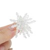 Unique Bargains Bead Firework Shoelace Charms Transparent 1 Pair - 3 of 4