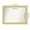 Amanti Art Sophia Non-Beveled Framed Bathroom Vanity Wall Mirror - 3 of 4