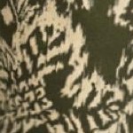 dark olive folk ikat