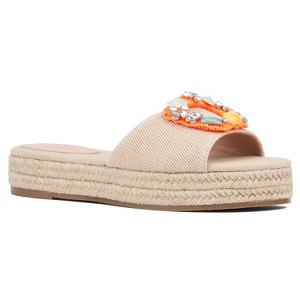 New York & Company Women's Tao Flatform Espadrille Sandal - 1 of 4