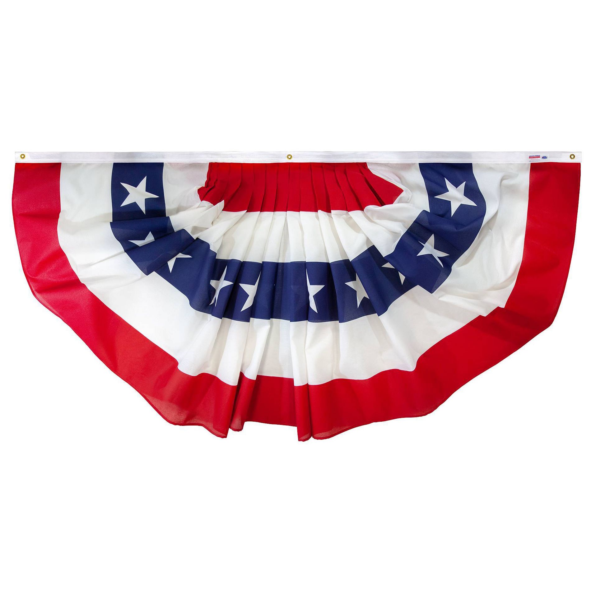 Valley Forge Flag 72"x36" Fan Bunting
