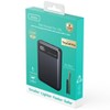 INIU Pocket Pro Slim 10000 mAh PD 45W Fast Charging Power Bank with attached USB-C Cable - Black - 2 of 4