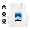 Women's Superman Krypto Earth Vertical Sleeveless Crop Top Tank - 4 of 4