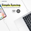 Overtime Apple MFI Certified 10ft USBC-to-Lightning Charging Cable for Apple iPhone/iPad Lightning Devices, White - 4 of 4