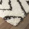 Balta Kids' Rugs 3'11"x5'5" Levinson Geometric Teen Shag Rug Cream: High Pile, Stain-Resistant, Indoor, Kids Area Rug - 3 of 4
