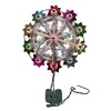 Kurt S. Adler 14.5 Inch Multi Retro Reflecter Lighted Colored Tree Topper Tree Toppers - 3 of 3