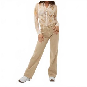 Women's Mesh Marble Blouse - ESQUALO - 1 of 4