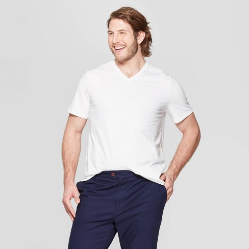 Men's Big & Tall Crewneck Short Sleeve T-shirt - Goodfellow & Co