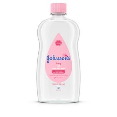 Johnson's Baby Oil Original Mineral - 20oz