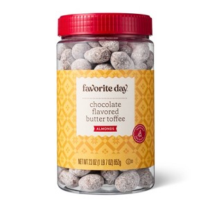 Christmas Fudge Butter Toffee Almonds - 23oz - Favorite Day™ - 1 of 3