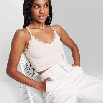 Women Tank Top V Neck Camisole Drawstring Spaghetti Strap Top Loose Sleeveless  Blouses Tank Shirt Summer Crop Top (Color : White, Size : XL) : :  Clothing, Shoes & Accessories
