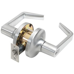 Tell Cortland Satin Chrome Entry Lockset 2 in. - 1 of 1