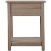 Passion Furniture Salem 1-Drawer Sandle Wood Nightstand (24 in. H x 20 in. W x 19 in. D) - 4 of 4