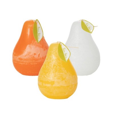 Sunny Pear Candles Kit - Set of 3