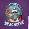 Men's - Lilo and Stitch - Merry Beachmas Christmas Short Sleeve Graphic T-Shirt - 2 of 4