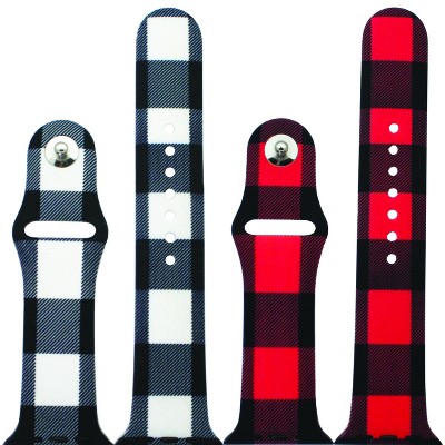 Olivia Pratt Printed Silicone Apple Watch Band