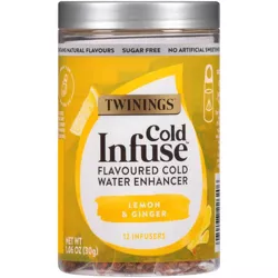 Twinings Cold Infuse Lemon & Ginger Tea - 12ct/0.09oz