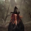 Underwraps Black Witch/ Wizard Hat Adult Costume Accessory - 2 of 3