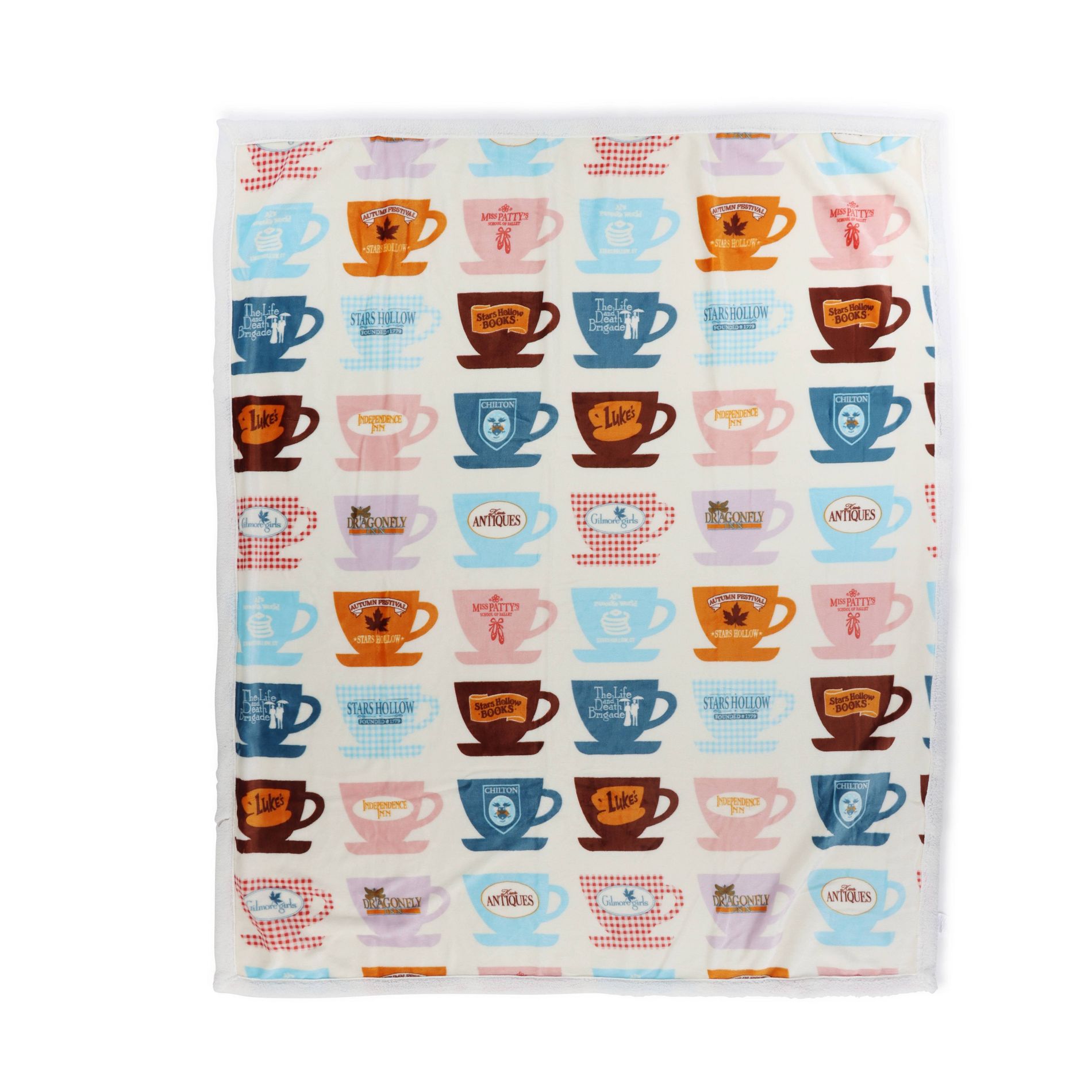 50"x60" Gilmore Girls Faux Shearling Throw Blanket