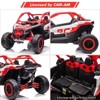 Jojoka 24V Can-Am 2-Seater 4WD UTV Ride On Car w/ Remote,Dual Battery,4x200W Motors - 130LB Capacity - 3 of 4
