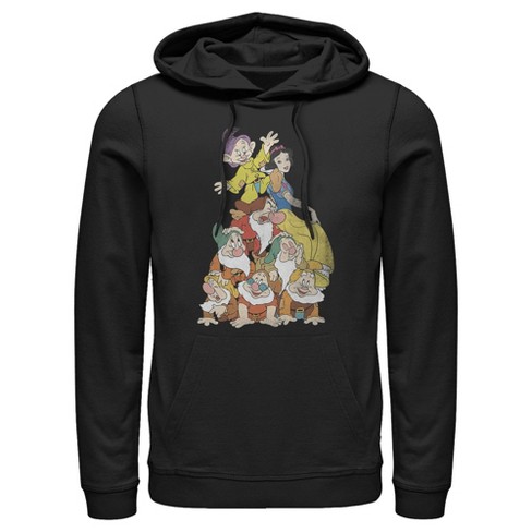 Men's Snow White and the Seven Dwarfs Pile Pull Over Hoodie - image 1 of 4