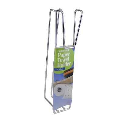 Chrome Undershelf Paper Towel Holder, 12.5-inch