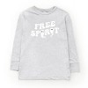 The Juniper Shop Free Spirit Ghost Distressed  Youth Long Sleeve Tee - 2 of 4