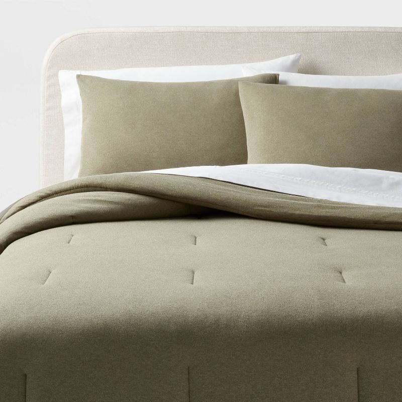 Jersey Comforter and Sham Set - Threshold™, 1 of 6