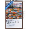 Trends International Radiohead - Hail to the Thief Scribble Framed Wall Poster Prints - 3 of 4