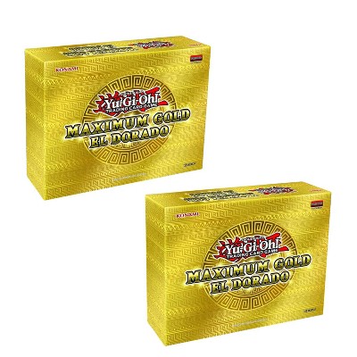 Boîte Yu-Gi-Oh! Maximum Gold El Dorado - 4 Boosters + Carte Toploader | Édition Anglaise