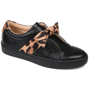 Journee Collection Women's Abrina Almond Toe Slip On Sneakers - 1 of 4