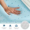 Kumasinova Contour Memory Foam Pillows for Neck Support,Orthopedic Bed Pillows with Washable Cover,Decorative Pillows for Bed for Back Pain Relief - 4 of 4