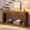 Tribesigns 63" Console Table for Entryway, Narrow Wood Sofa Table Behind Couch for Entrance, Hallway, Foyer - 4 of 4