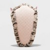 Kids' Kelsi Monster Foot Character Slippers - Cat & Jack™ Pink - image 4 of 4